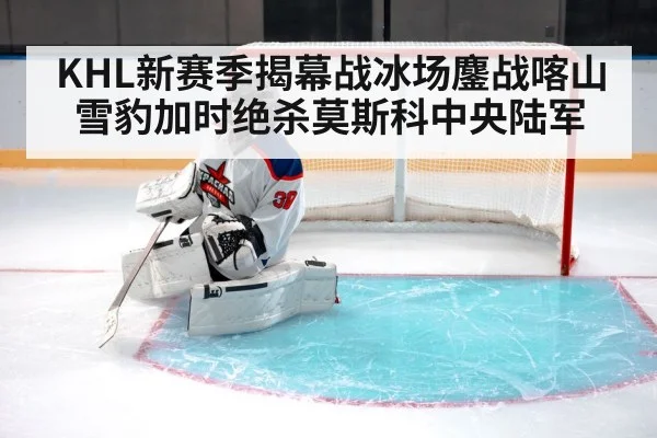 ice hockey goalie save crease
